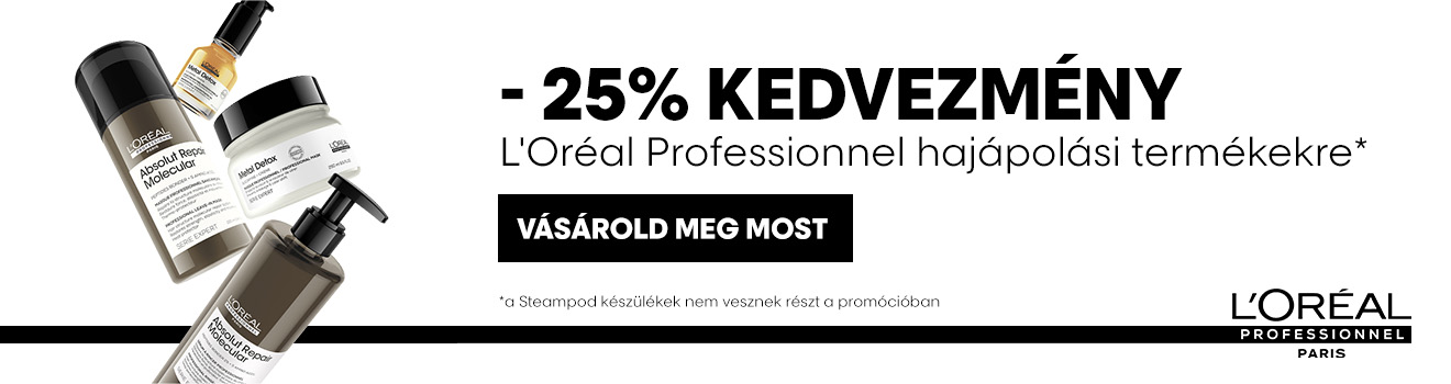 L'Oréal Professionnel Hajápolók 25% kedvezménnyel