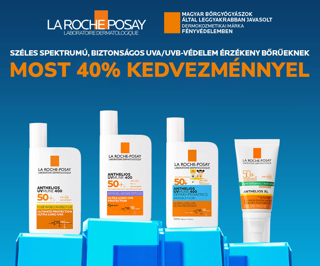 La Roche-Posay - Napvédők 40%