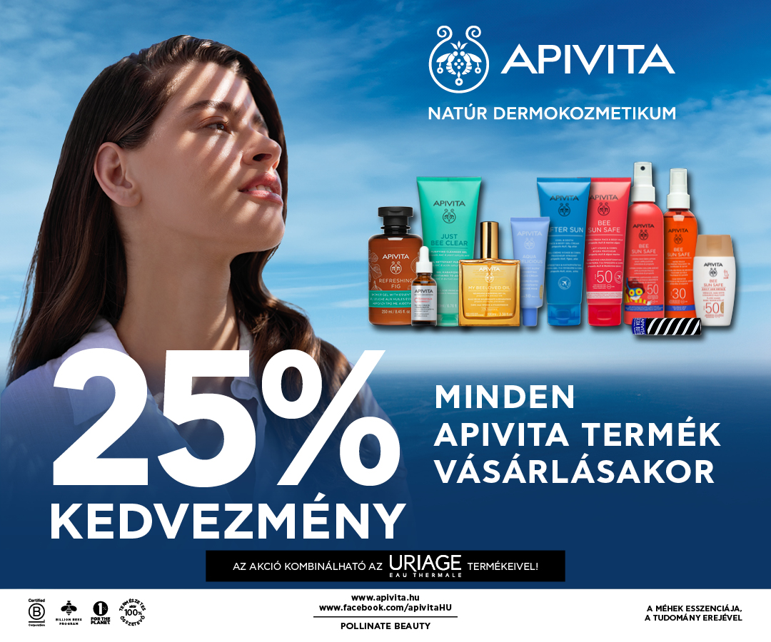Apivita 25% kedvezmény