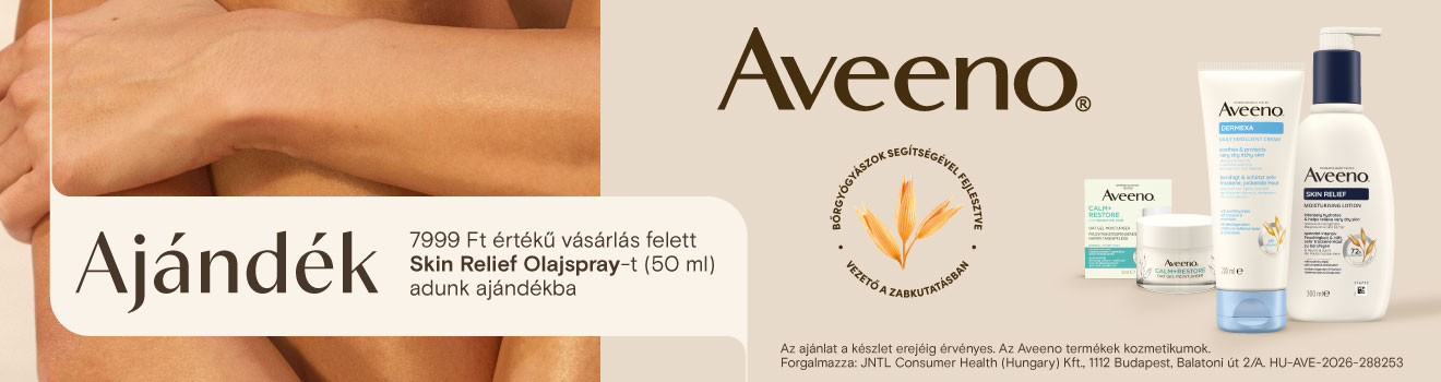 AVEENO - ajándék olajspray