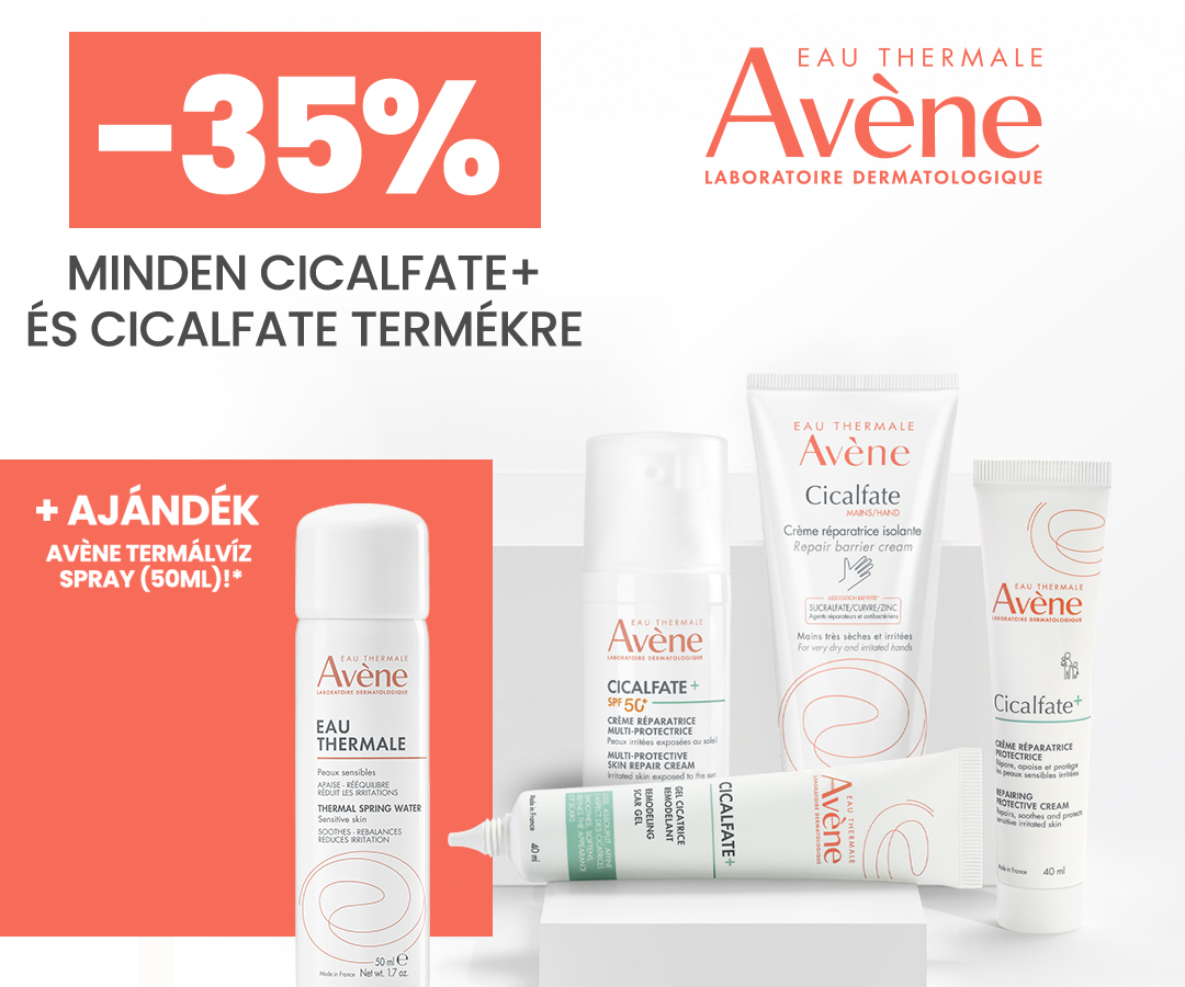 Avéne Cicalfate+ 35% kedvezmény Avéne Cicalfate+ 35% kedvezmény
