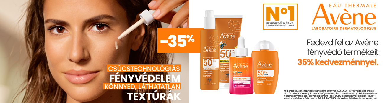 Avéne Fényvédők 35% Avéne Fényvédők 35%