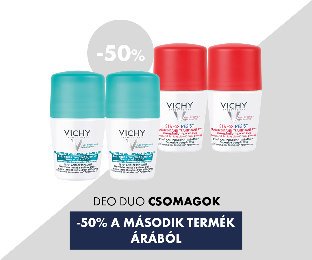 Vichy Dezodor duopackok