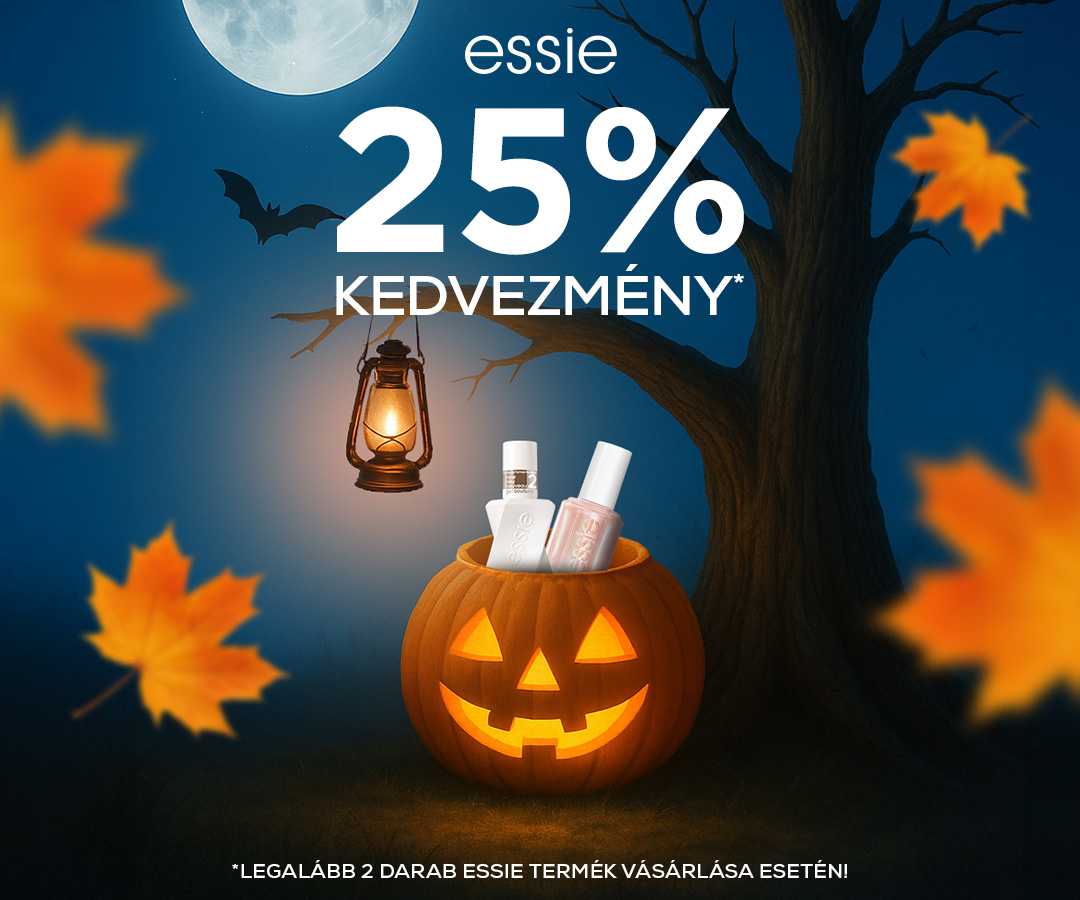 Essie 25% 2 db-tól Essie 25% 2 db-tól