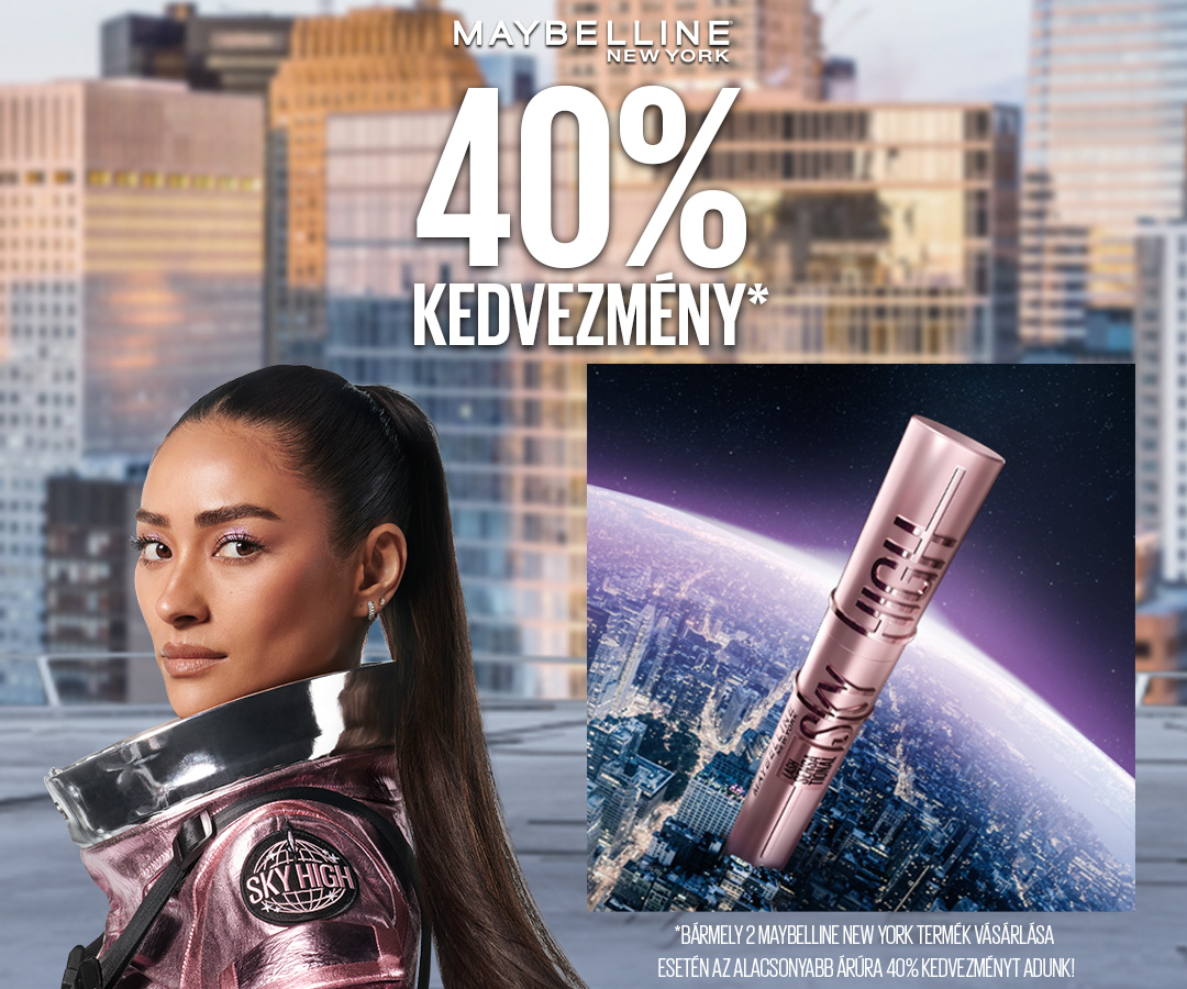 Maybelline 2. termék 40%