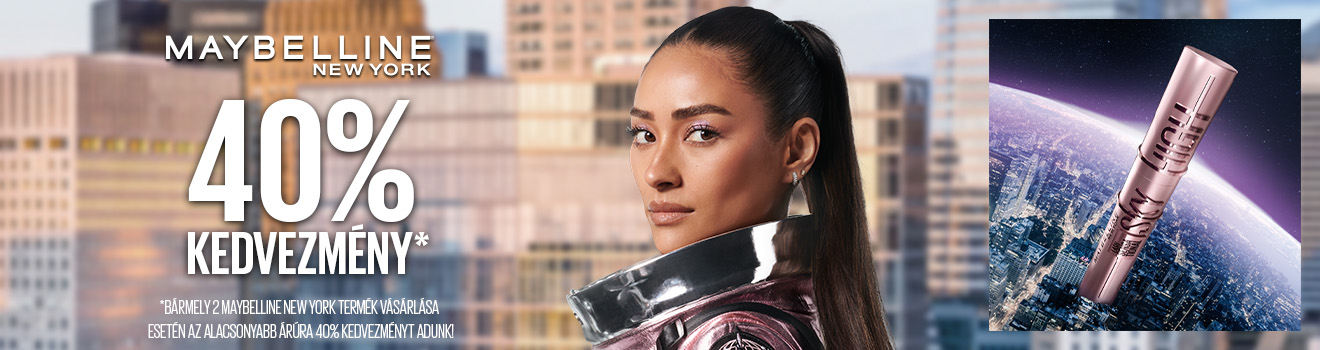 Maybelline 2. termék 40%