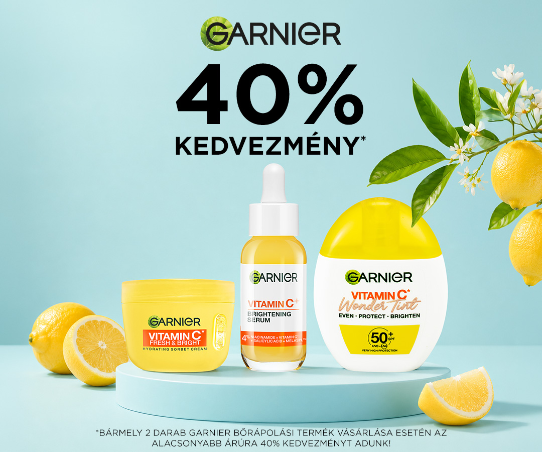 Garnier Bőrápolás 2. termék 40%