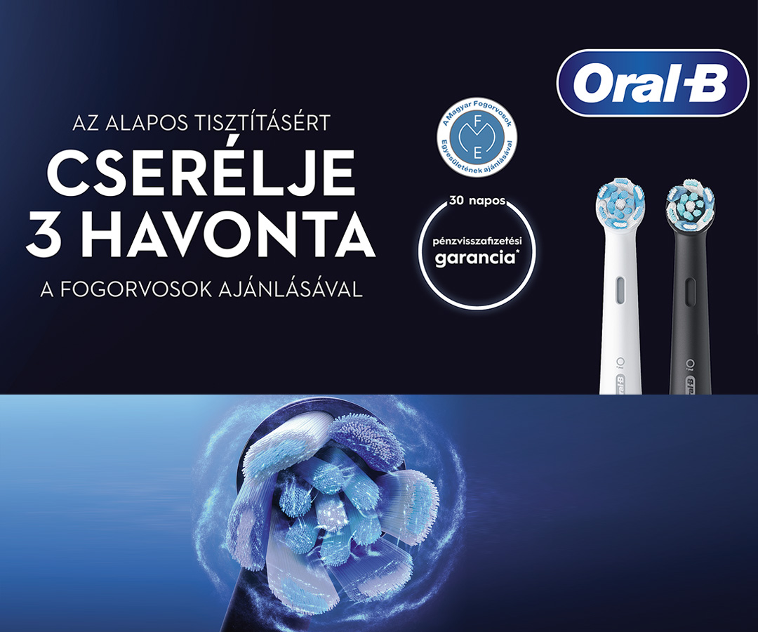 Oral-B fogkefe pótfej Oral-B fogkefe pótfej