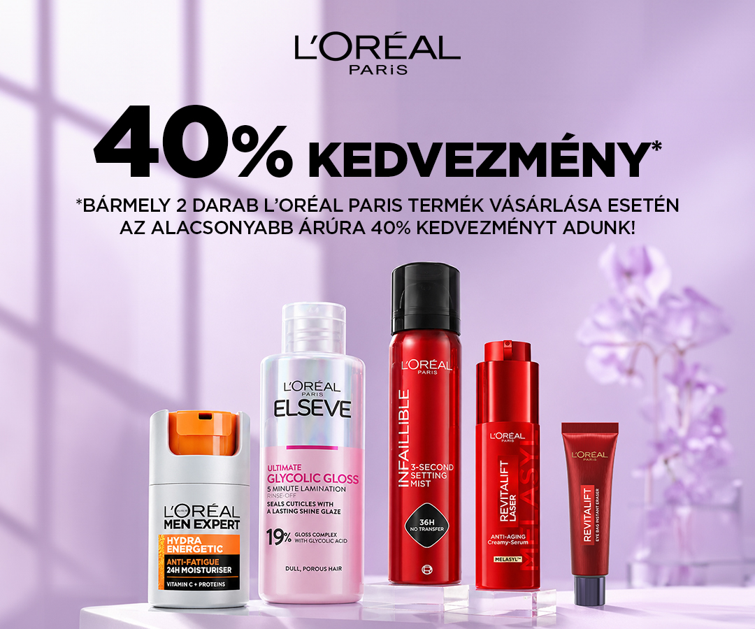 L'Oréal Paris 2. termék 40%