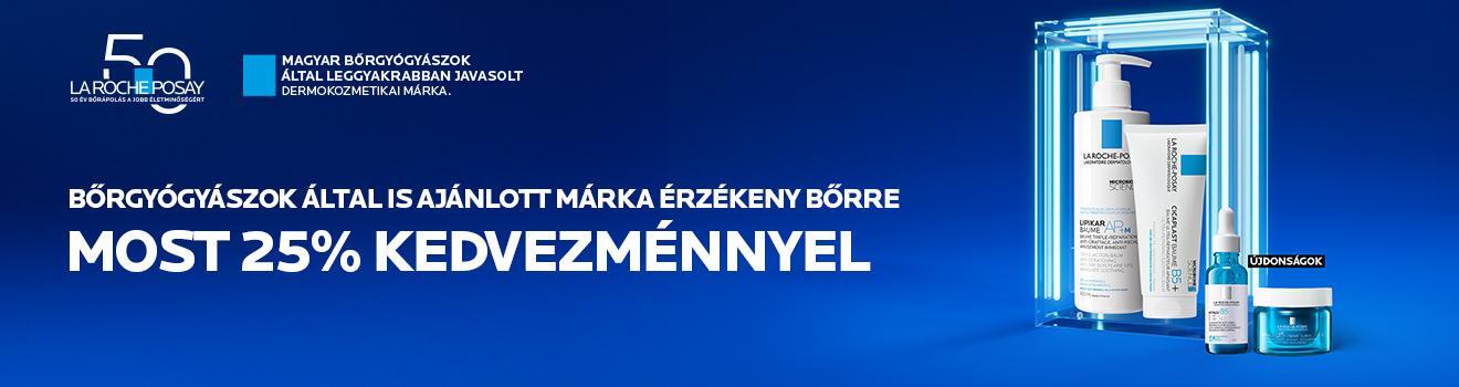 Minden La Roche-Posay termékre 25% Minden La Roche-Posay termékre 25%