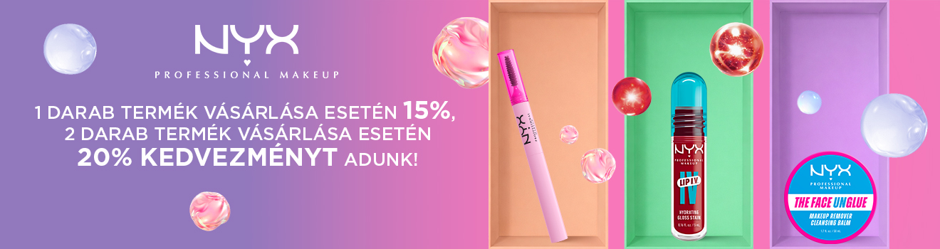 NYX 15-20% kedvezmény NYX 15-20% kedvezmény