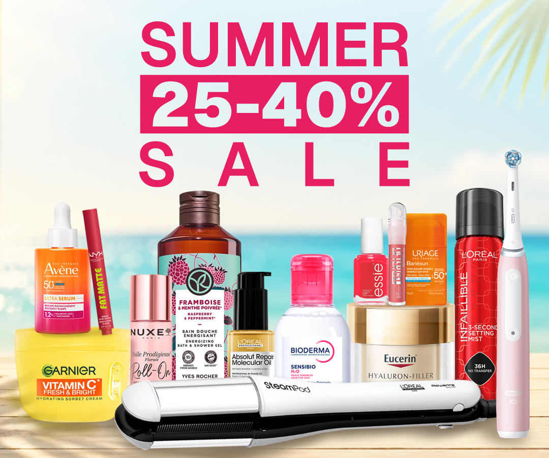 Summer sale 25-40%