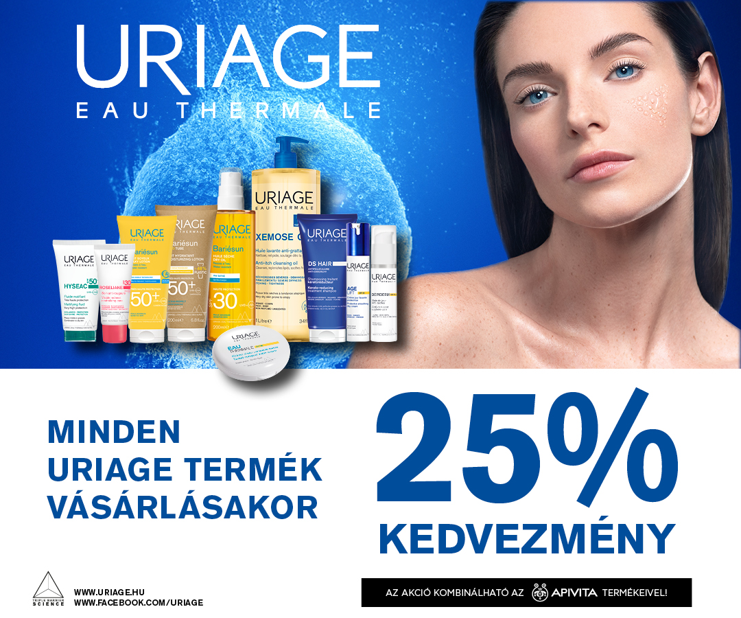 Uriage napok 25%