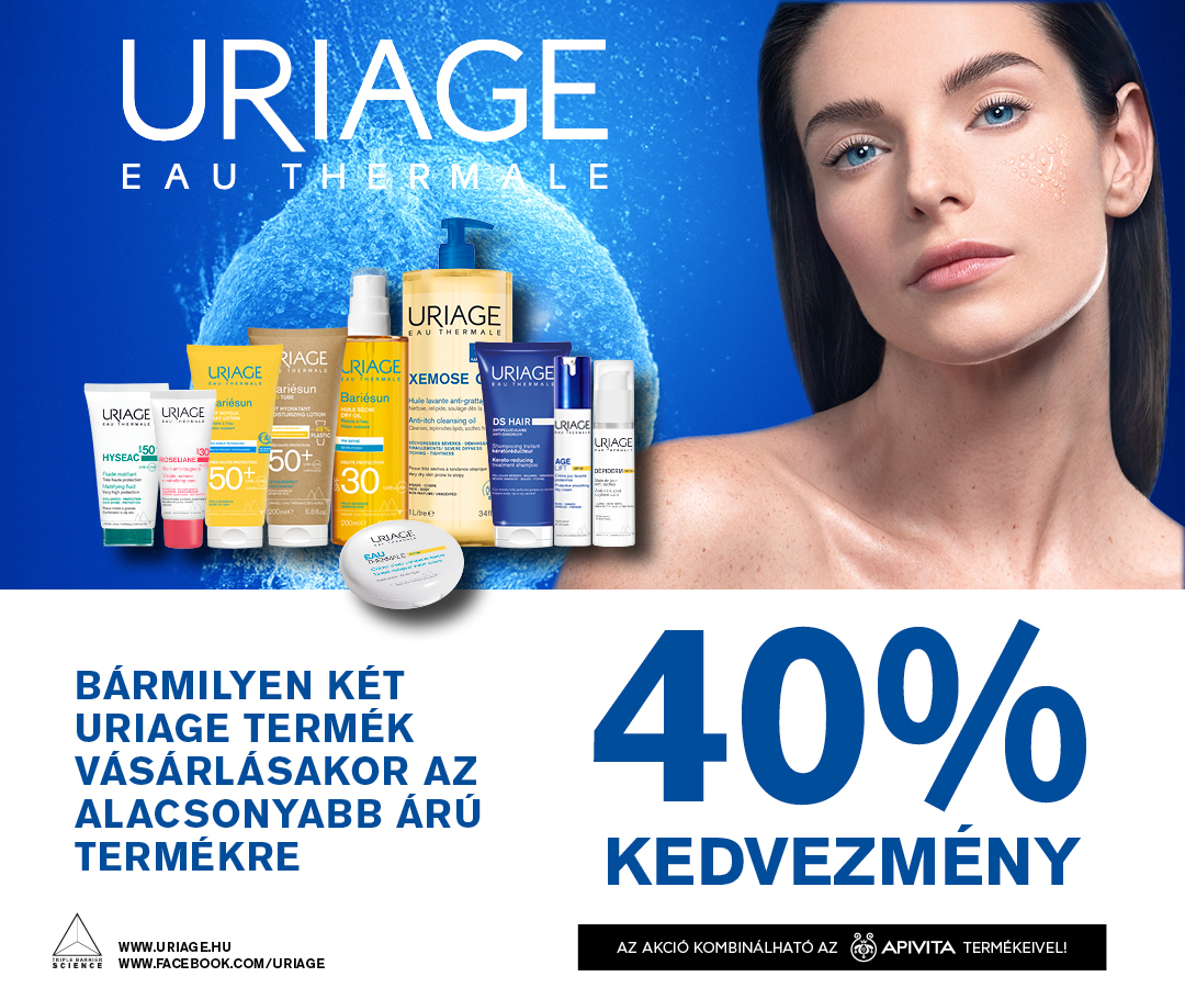 Minden 2. Uriage termék 40%