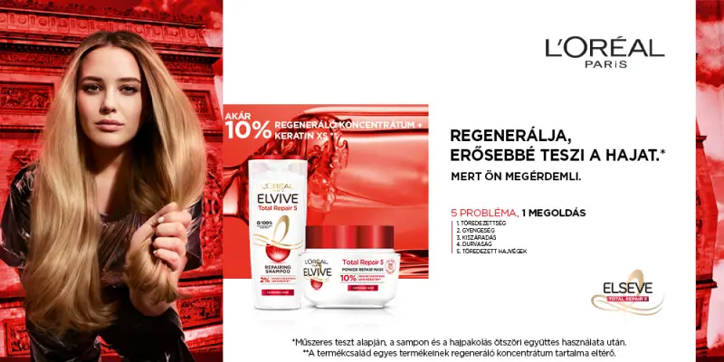 A haj mindennapos igénybevételének 5 jele ellen most van 1 megoldás!