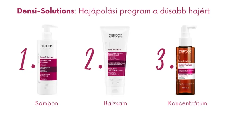 Densi-Solutions: hajápolási program a dúsabb hajért