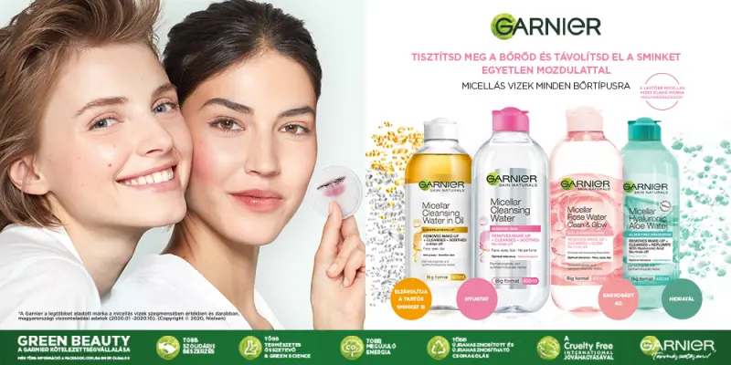 Garnier Micellás víz