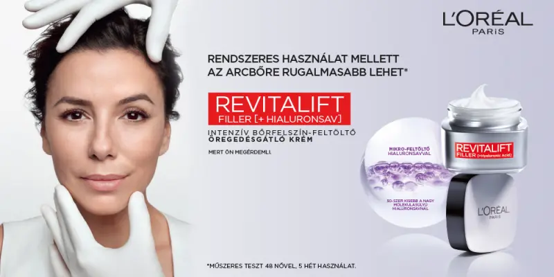 Hialuronsavval a fiatalos megjelenésért!