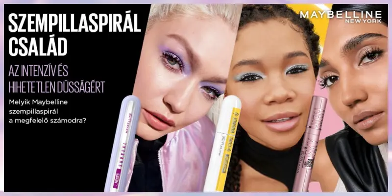 Melyik Maybelline szemillaspirál a megfelelő számodra?