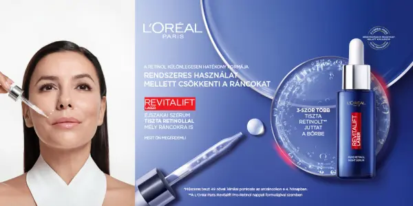Retinol akár a mély ráncok ellen is Retinol akár a mély ráncok ellen is