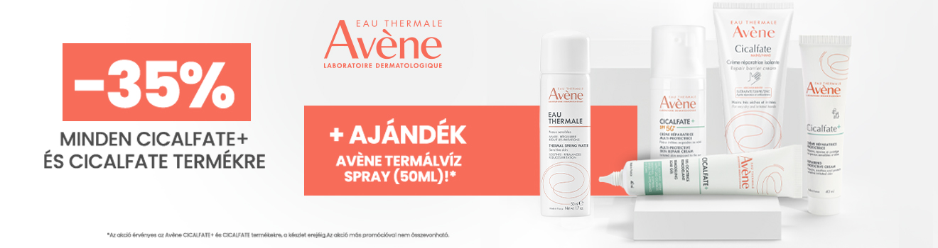 Avéne Cicalfate 35% kedvezmény 2026.10.