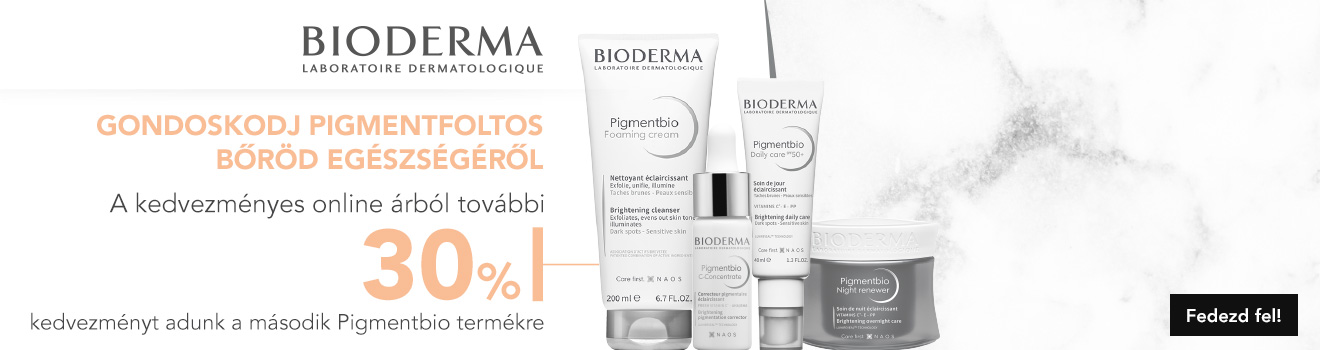 Bioderma Pigmentbio 2. termék 30% 2023.01.