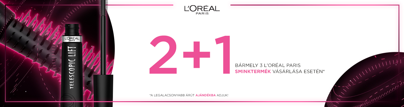 L'Oréal Paris Smink 2+1 2022.05.