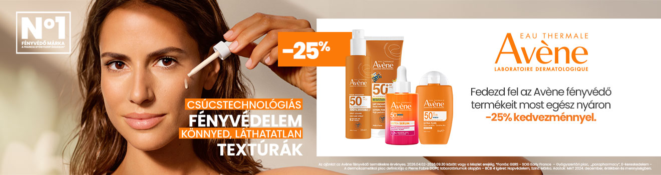 Avéne Suncare 25% 2026.06.