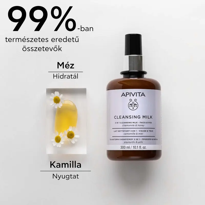 3 in 1 Arctisztító tej minden bőrtípusra (300 ml)