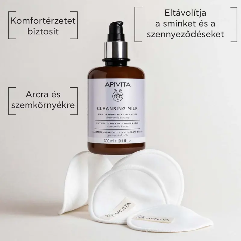 3 in 1 Arctisztító tej minden bőrtípusra (300 ml)