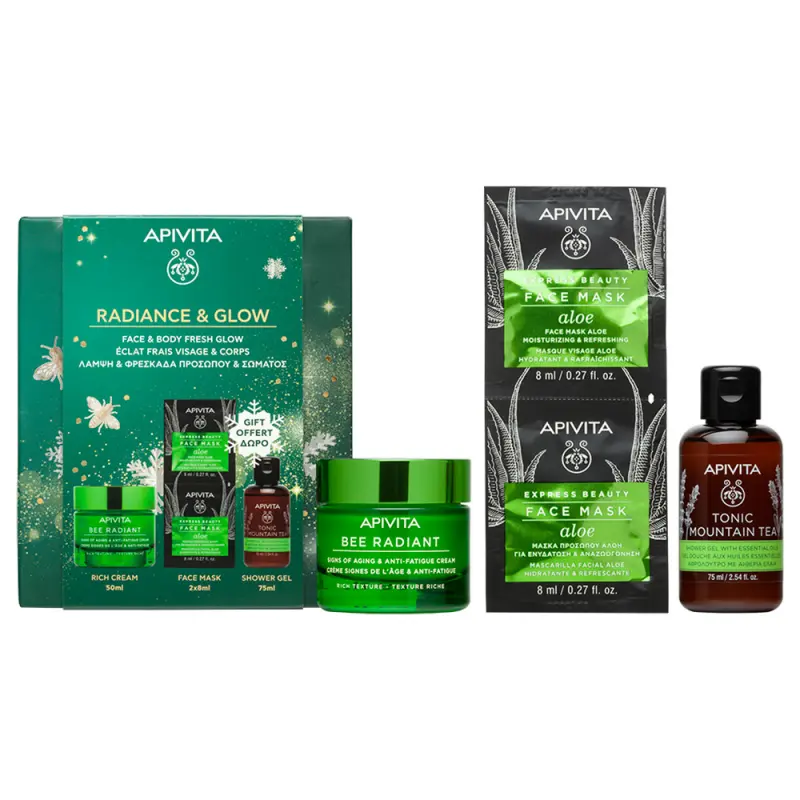 APIVITA BEE RADIANT Ránctalanító rich csomag (75+50+2x8 ml) APIVITA BEE RADIANT Ránctalanító rich csomag (75+50+2x8 ml)