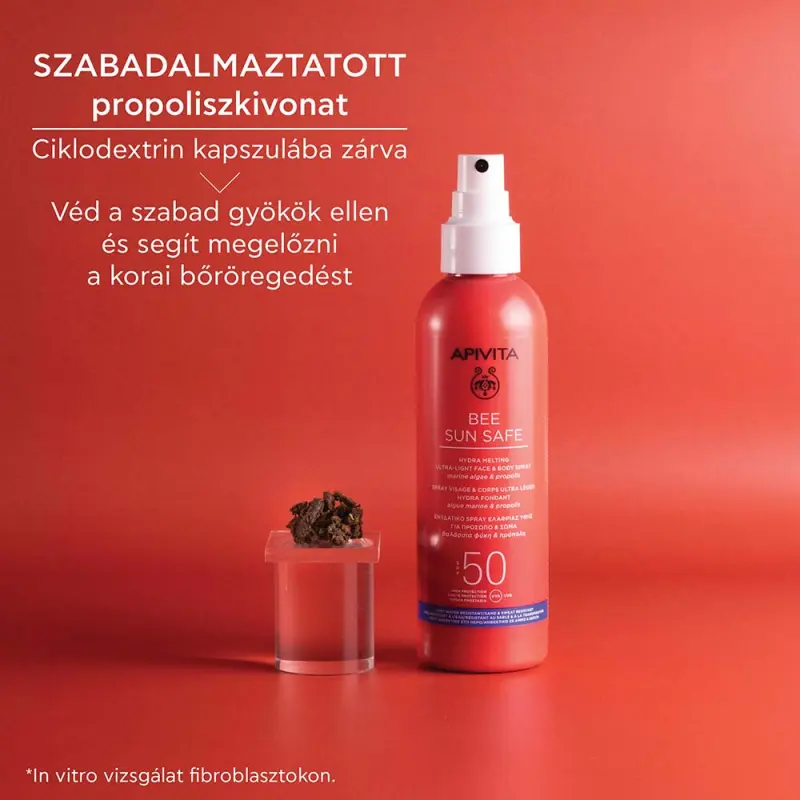 BEE SUN SAFE Spray arcra és testre SPF50 (200 ml)