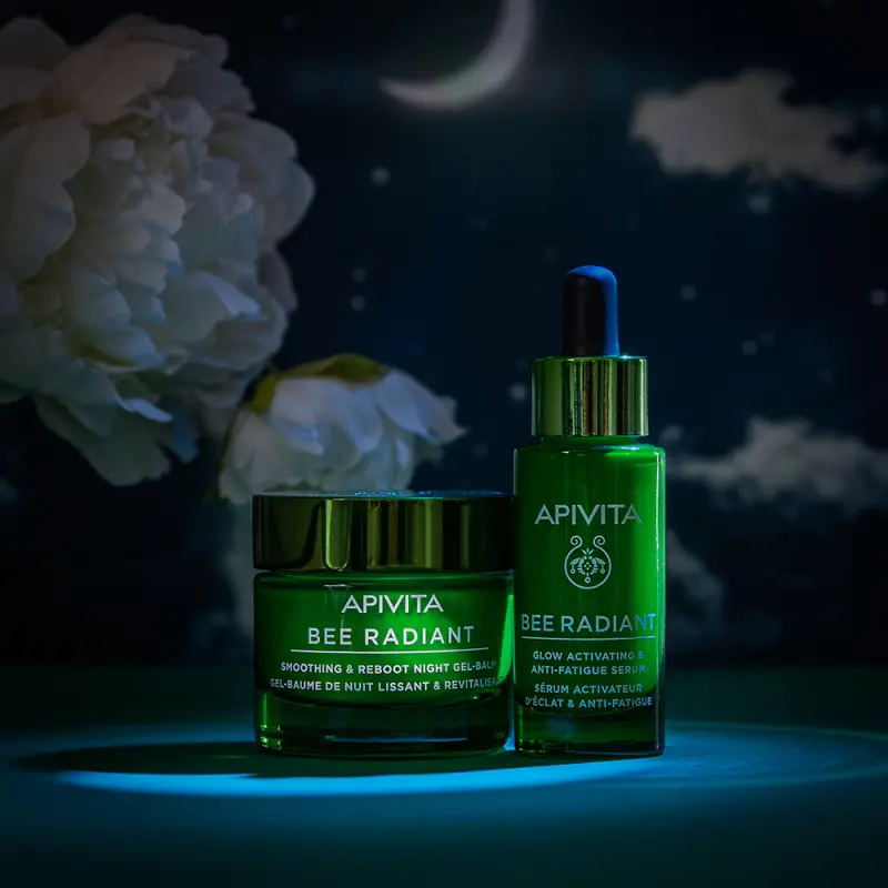 BEE RADIANT Bőrmegújító és méregtelenítő éjszakai gél-balzsam (50 ml)