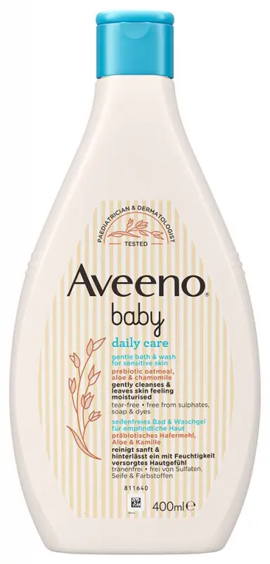 AVEENO Baby daily care gyengéd fürdető 400 ml
