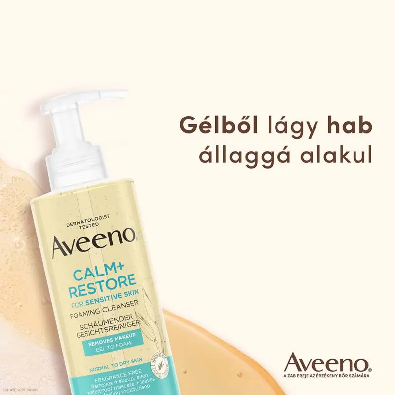 Calm+ Restore Habzó arctisztító 200 ml