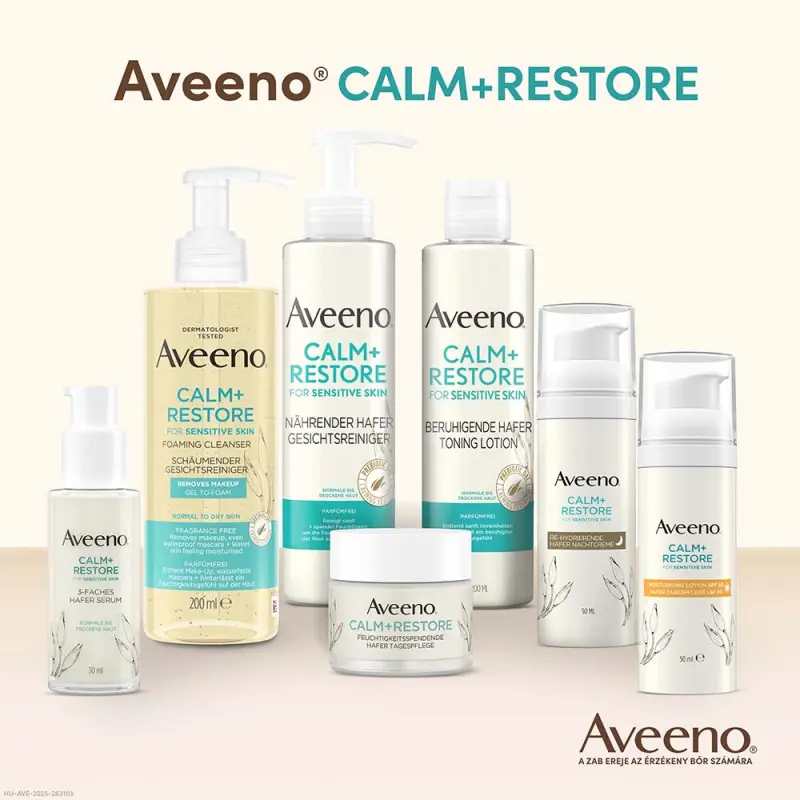 Calm+ Restore Habzó arctisztító 200 ml