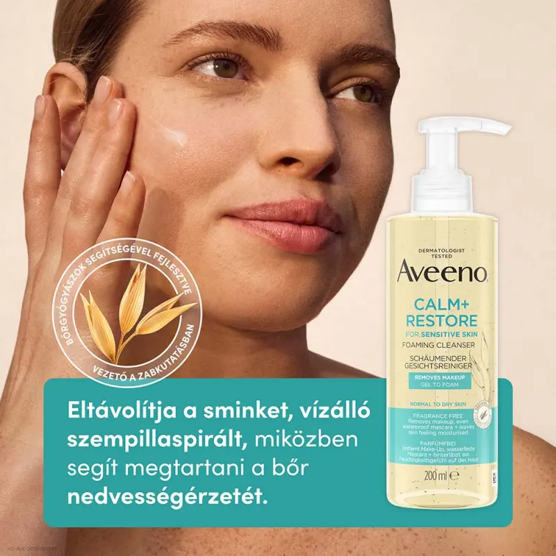 Calm+ Restore Habzó arctisztító 200 ml