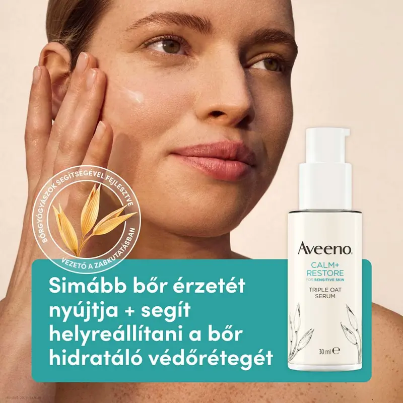 Calm+ Restore Hármas Zabkomplex szérum 30 ml