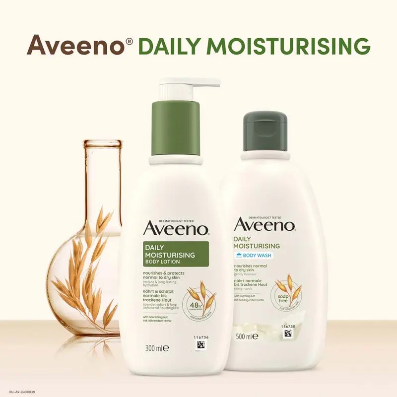 Daily Moisturising Tusfürdő, enyhe illattal 500 ml