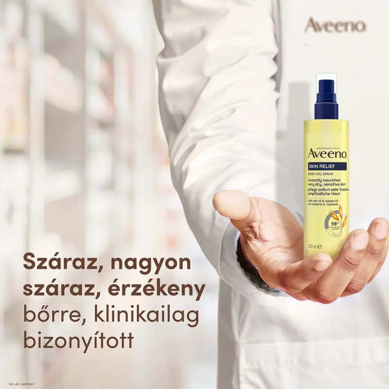 Skin Relief Testápoló olajspray 200 ml