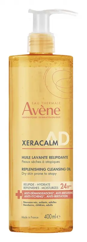 AVÉNE XeraCalm A.D Lipidpótló tusfürdő olaj 400 ml