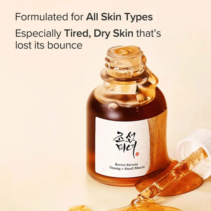 Revive Ginseng + Snail Mucin Feszesítő Szérum 30 ml