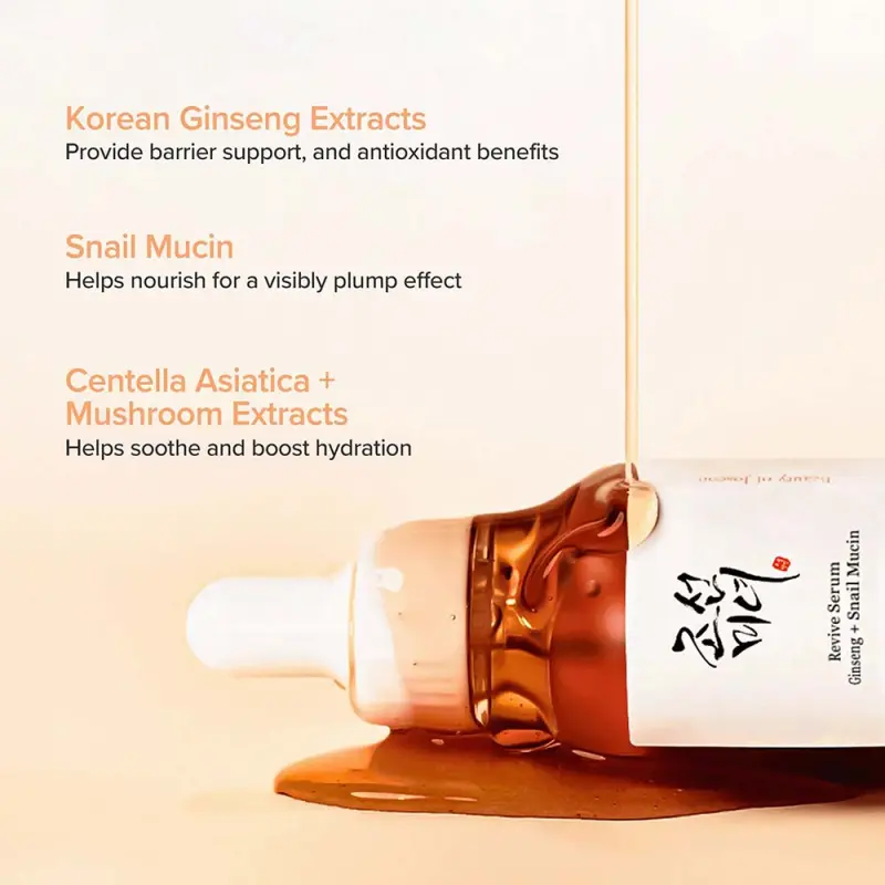 Revive Ginseng + Snail Mucin Feszesítő Szérum 60 ml