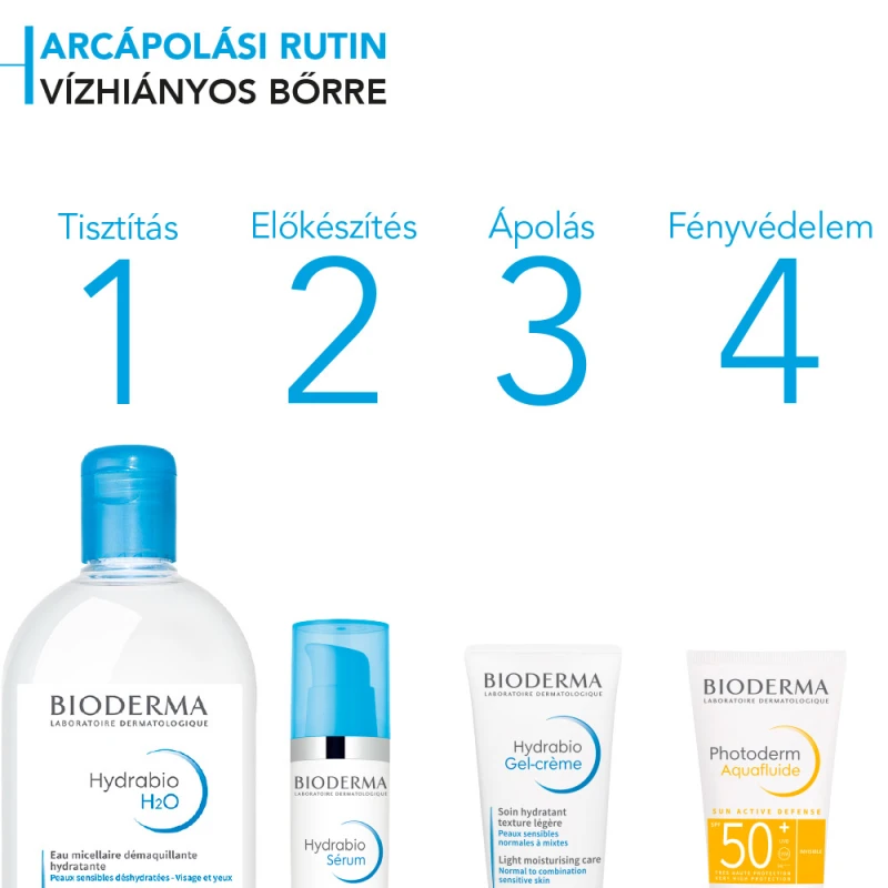 Hydrabio H2O micellás víz DUOPACK 2x250 ml - Micellafesztivál