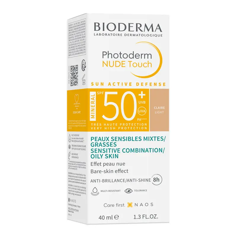 Photoderm NUDE Touch MINERAL SPF50+ light (világos) (40 ml)