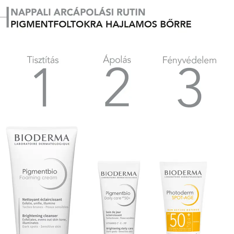 Pigmentbio Nappali Krém SPF 50+ (40 ml)