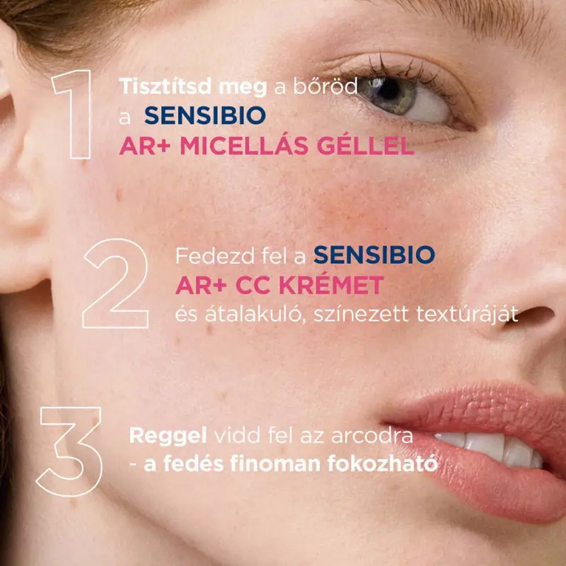 Sensibio AR+ CC krém SPF50+ (40 ml)
