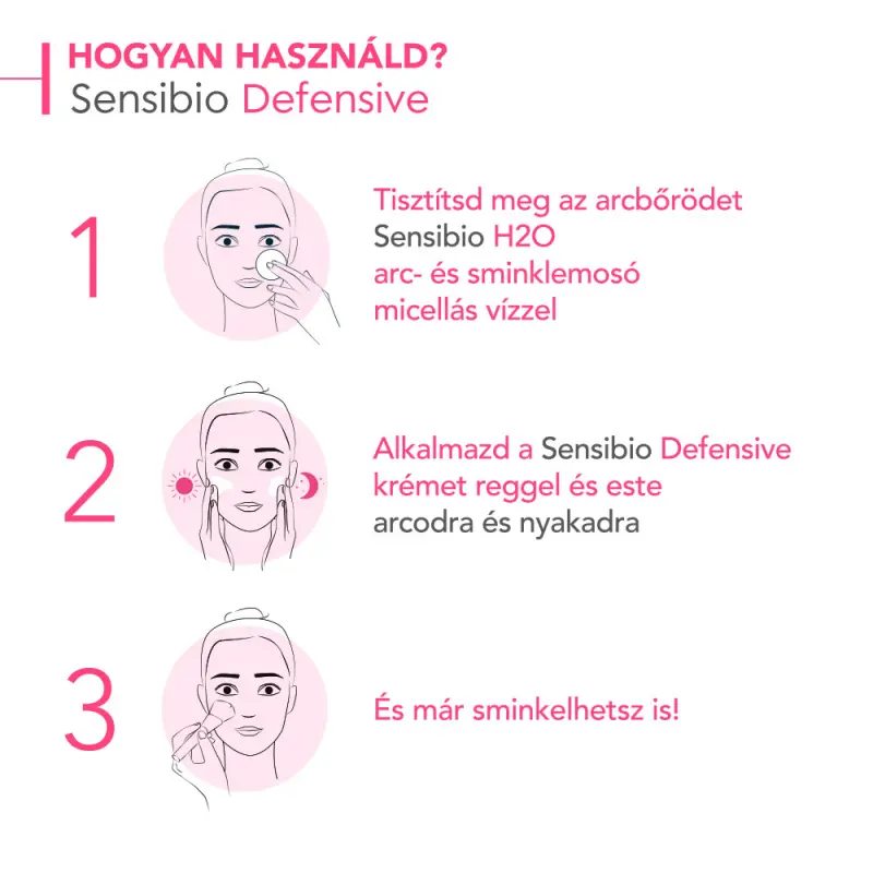 Sensibio Defensive Nyugtató hatású krém 40 ml