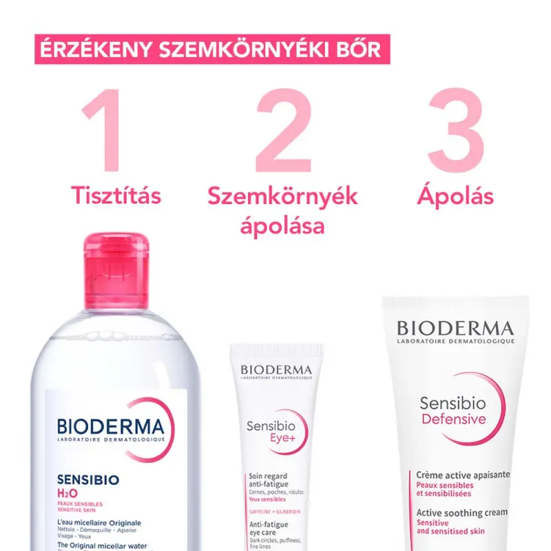 Sensibio Eye+ Szemkörnyékápoló krém 15 ml