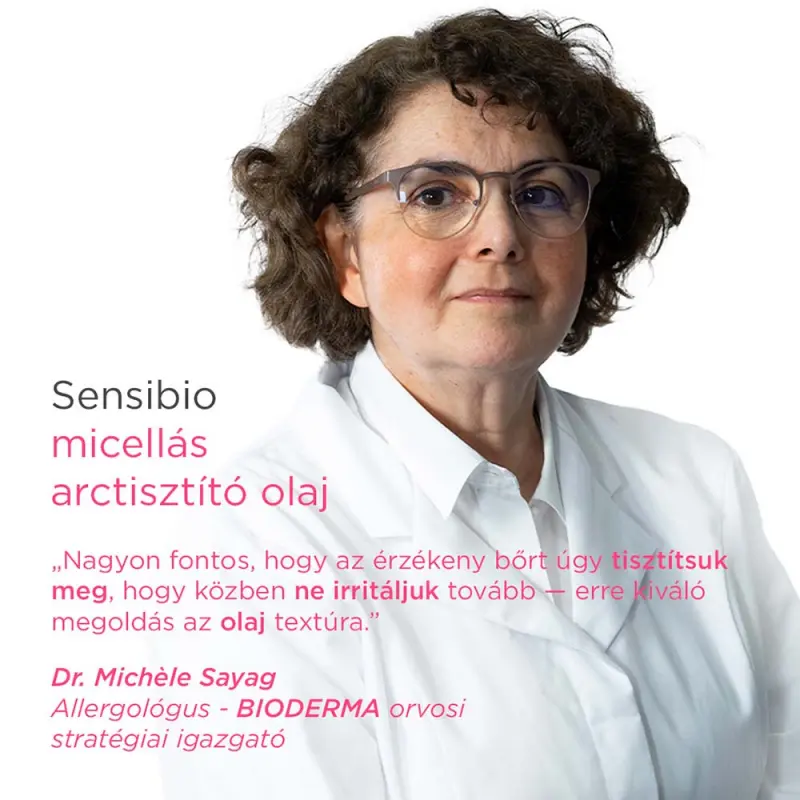 Sensibio Micellás arctisztító olaj (150 ml)